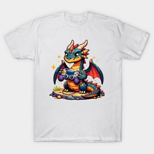 Dragon on Gaming Mood T-Shirt